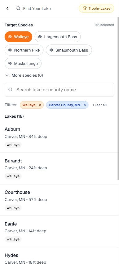 Good Walleye Lakes Near Me: Find Productive Water